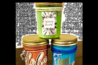 Candle Maker: Pick your Scent & Color- Jelly Jar Series
